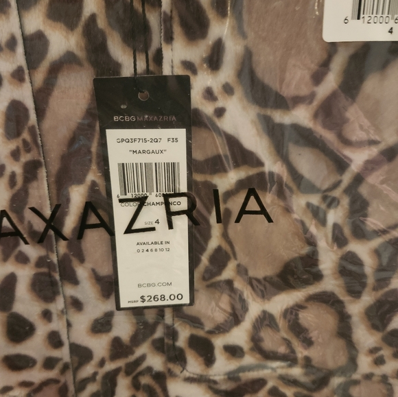 Faux Fur Leopard Print Skirt - Picture 2 of 10